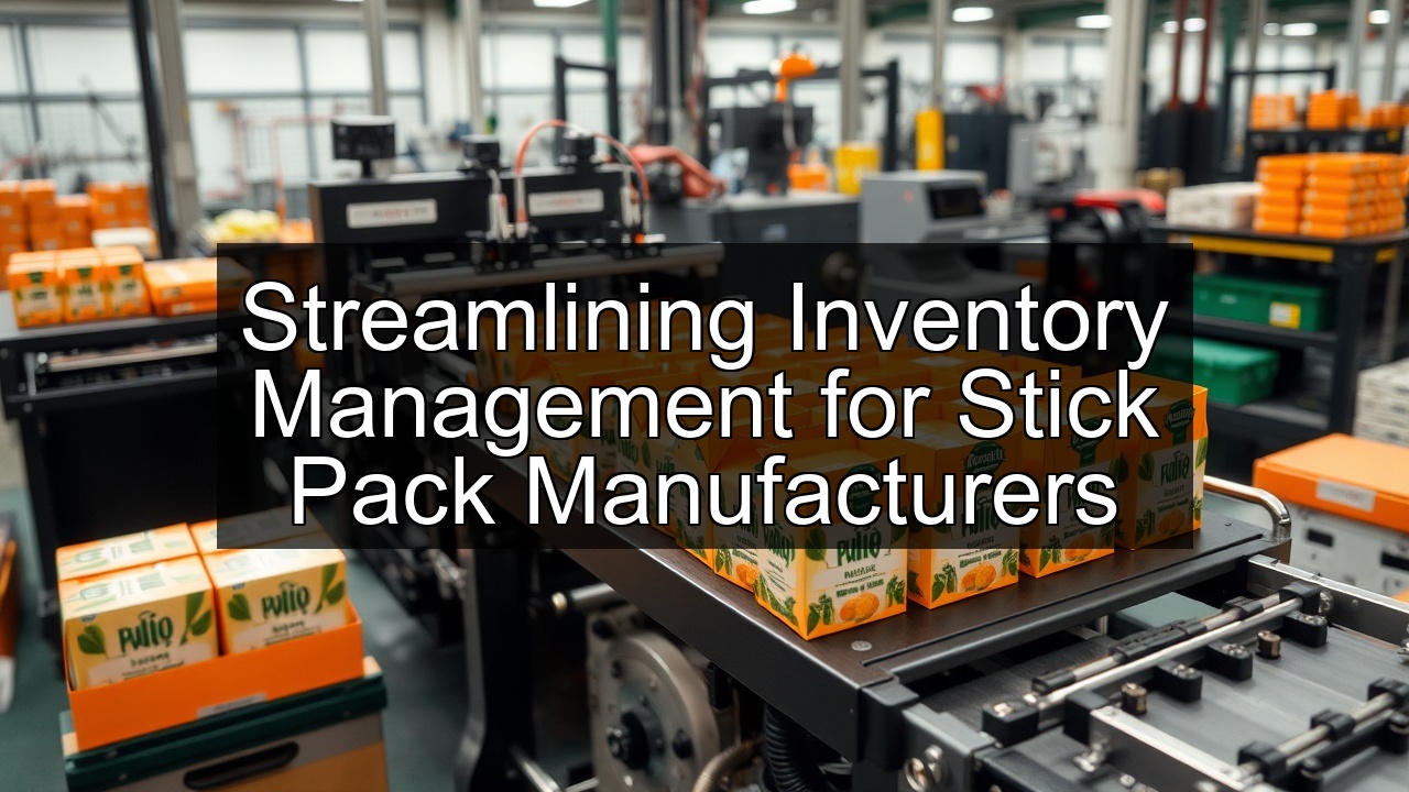 nutritional supplements stick pack production packaging stick package manufacturing nutraceuticals